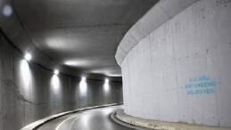 Şehir Hastanesi alt geçidi artık risk oluşturmuyor