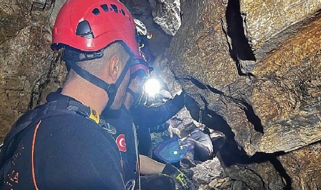 Selçuk’ta mağarada 9 saatlik kurtarma seferberliği