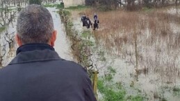 Selde Mahsur Kalanların İmdadına Büyükşehir İtfaiyesi Yetişti