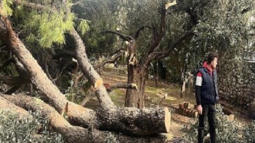 Şiddetli Fırtına Nedeniyle Yaşanan Olumsuz Durumlara Milas Belediyesi Anında Müdahale Etti