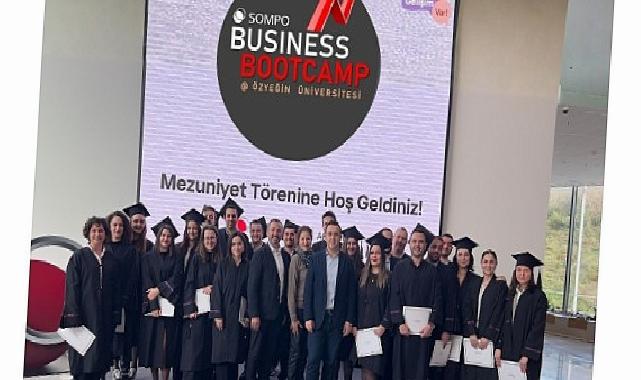 Sompo Sigorta Business Bootcamp Sertifika Programı dördüncü periyot mezunlarını verdi