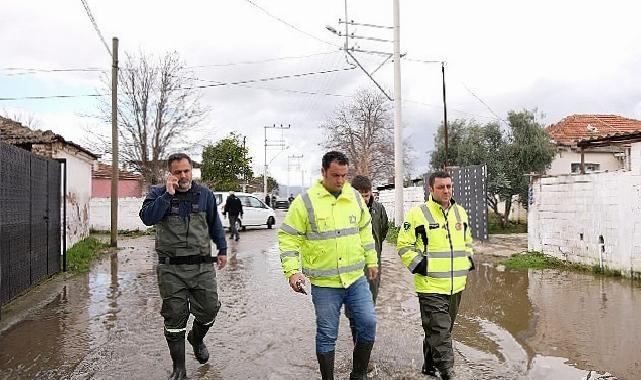 Torbalı Belediyesi’nden Yağmur Mesaisi: Problemler Anında Çözüldü!