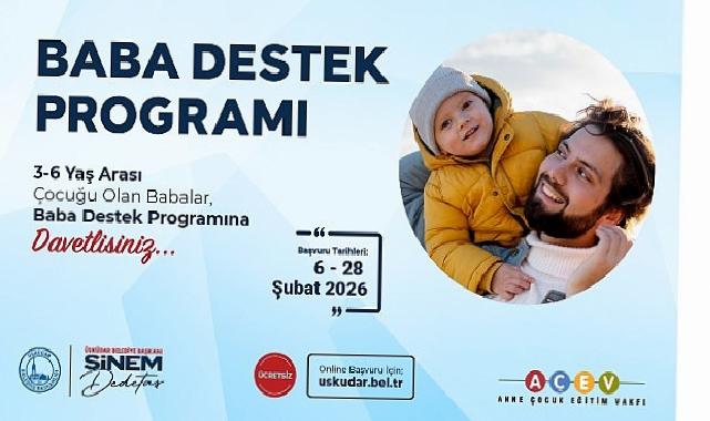 Üsküdar Belediyesi “Baba Takviye Programı”nı Faaliyete Geçiriyor