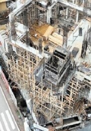 Yeni Kuruçeşme Merkez Camii şekillenmeye başladı