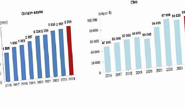Yurt Dışında Denetim Edilen Teşebbüs İstatistikleri, 2024