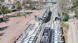 1 tramvay aracı birebir anda 600 yolcu taşıyacak