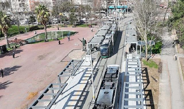 1 tramvay aracı birebir anda 600 yolcu taşıyacak