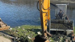 12 metreküp atık denize ulaşmadan toplandı