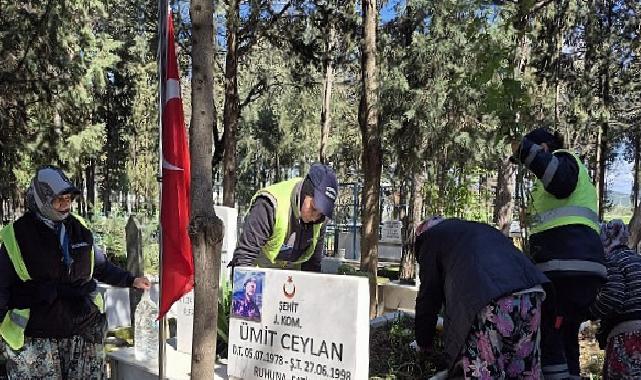 Ağır Yağışların Akabinde Şehitliklerde Hummalı Çalışma