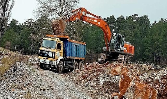 Alanya’da yol bakım çalışmaları sürüyor