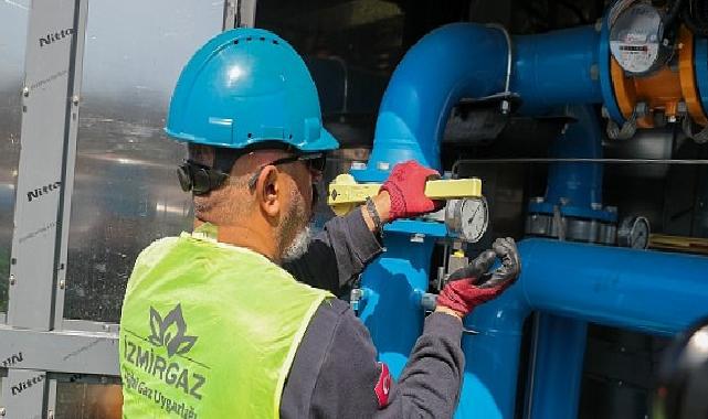 Aliağa’da Doğalgaz Ağı Genişliyor