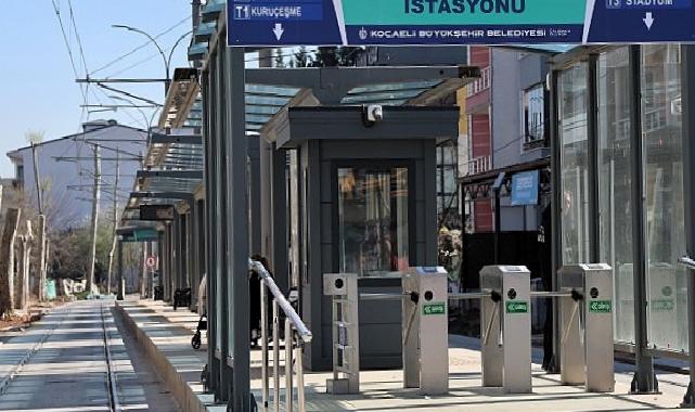 Alikahya istikametinde 6 durağın tabelası asıldı