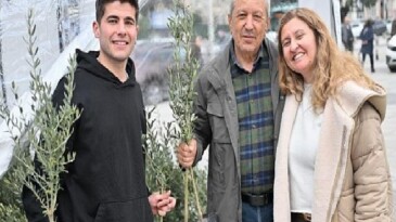 Atık Piller Toplanıyor, Fidanlar Toprakla Buluşuyor