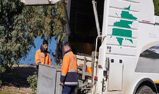 Ayvalık’ta Konteynerler Yaz Öncesi Dezenfekte Ediliyor…