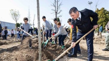 Beton söküldü, umut filizlendi