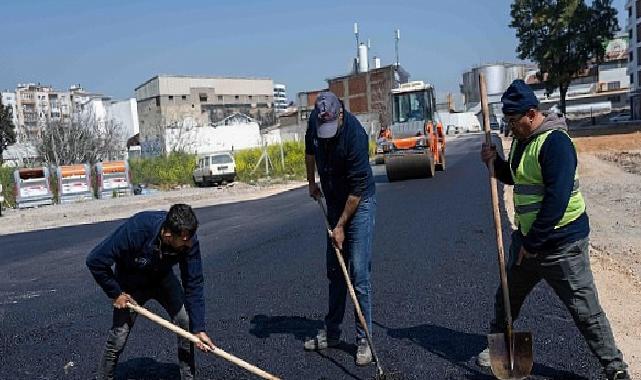 Bornova’da yol çalışmaları sürat kesmiyor