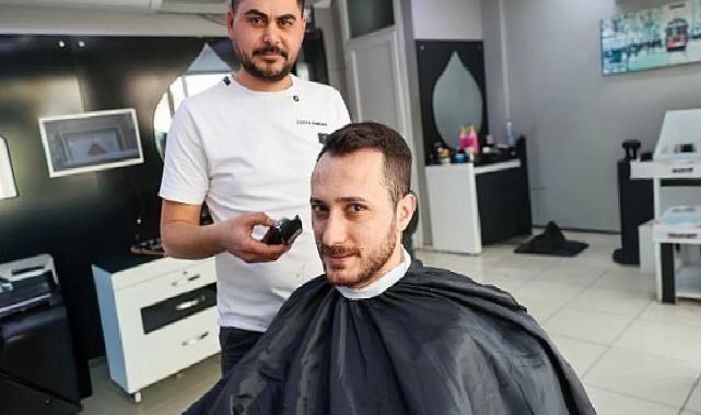 Buca Belediyesi berberleri unutmadı