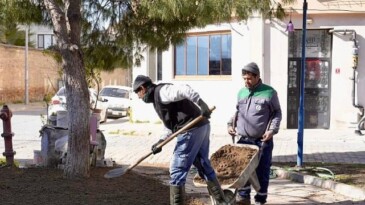 Burhaniye’de Park ve Yeşil Alanlarda Bahar Paklığı