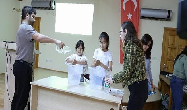 Büyükşehir Belediyesi çocuklara suyun ehemmiyetini anlatıyor