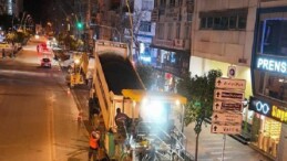 Büyükşehir Belediyesi’nin asfalt çalışmaları sürüyor