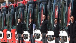 Büyükşehir toplu taşıma filosuna 19 yeni otobüs daha kattı