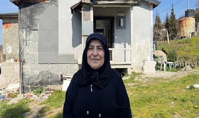 Büyükşehir, yangın mağduru aileyi ayağa kaldırdı