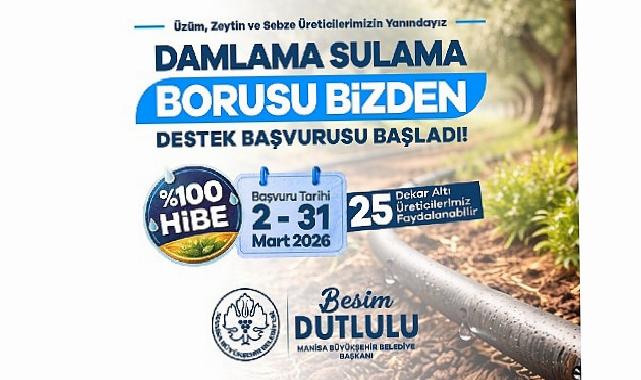 Büyükşehir’den Üreticilere Yüzde 100 Hibe Desteği