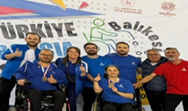 Büyükşehir’in boccia kadrosu, bronz madalya ile döndü