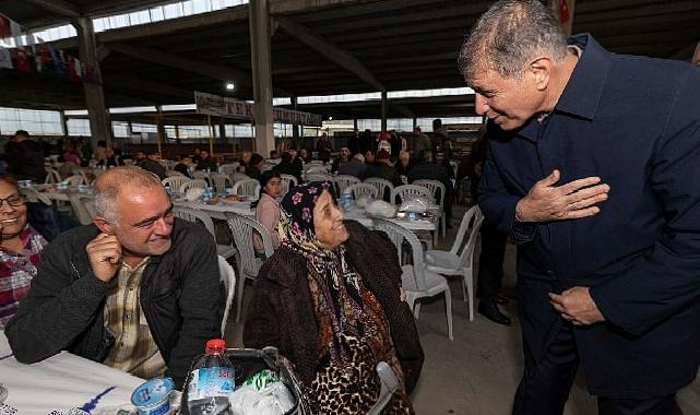 Büyükşehir’in gönül sofrası bu defa Menemen’de kuruldu