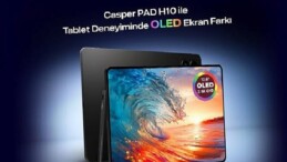 Casper PAD H10 ile tablet tecrübesinde OLED ekran farkı