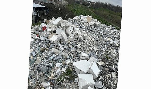 Çevreyi kirletti zabıtaya yakalandı!