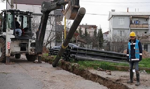Derince’de Altyapı Çalışmaları Tüm Süratiyle Sürüyor