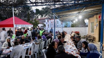 Didim Belediyesi Batıköy Mahallesi’nde İftar Sofrası Kurdu