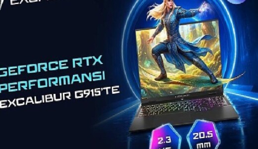 GeForce RTX Slim Performansı, Excalibur G915’te!