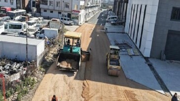 Gemlik’te Yollara Asfalt ve Taş Parke