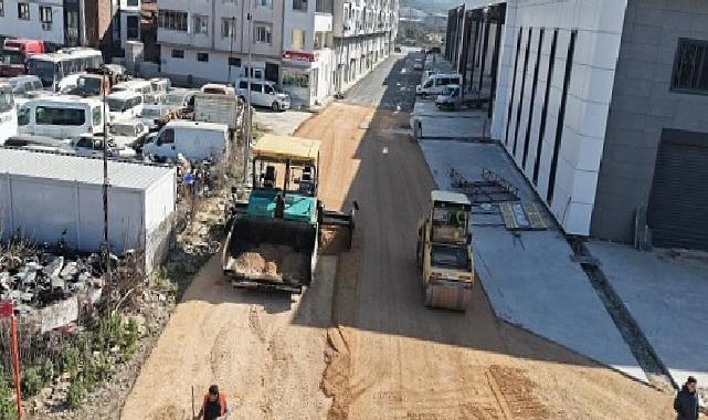 Gemlik’te Yollara Asfalt ve Taş Parke