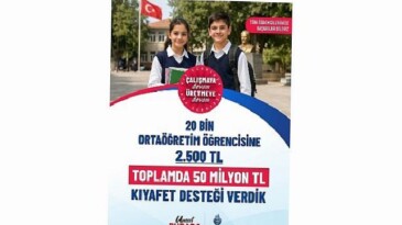 İBB’den 20 Bin Öğrenciye Kıyafet Yardımı