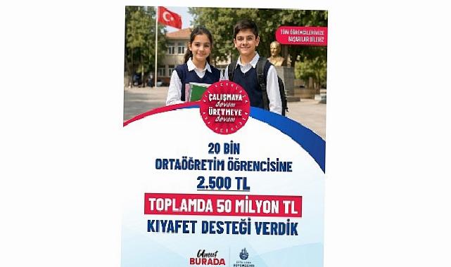 İBB’den 20 Bin Öğrenciye Kıyafet Yardımı