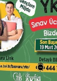 İbrahim Akın’dan öğrencilere YKS muştusu