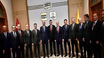 İçişleri Bakanı Çiftçi Başkan Altay’ı Ziyaret Etti