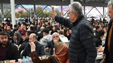 İftar sofrası Çamyuva’da