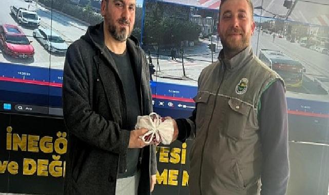 İnegöl Belediyesi Çalışanından Örnek Davranış