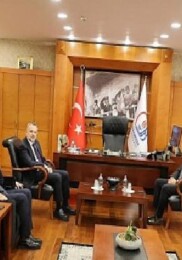 İstanbul Ulusal Eğitim Müdürü Yentür’den Başkan Vekili Akın’a ziyaret