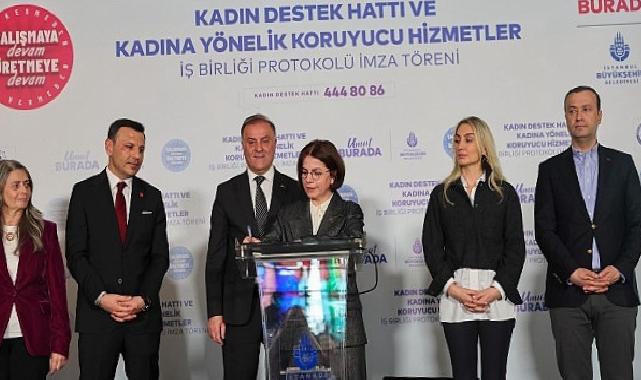 İstanbul’daki belediyeler bayanlar için güçlerini birleştirdi