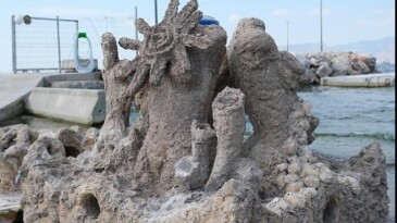 İzmir’de atık midye kabukları yapay resiflere dönüşecek