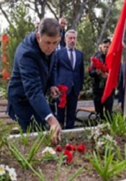 Kadifekale’de şehitler dualarla anıldı