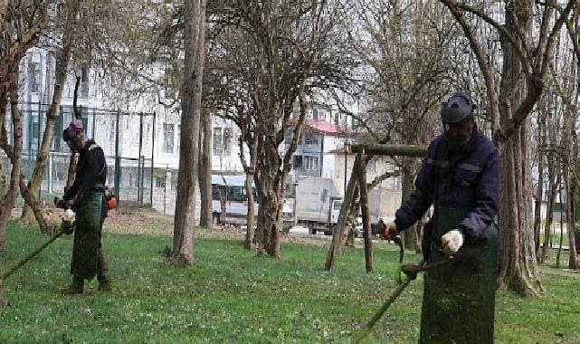 Kartepe’de Bahar Paklığı Yabani Ot ve Dikenler Temizleniyor
