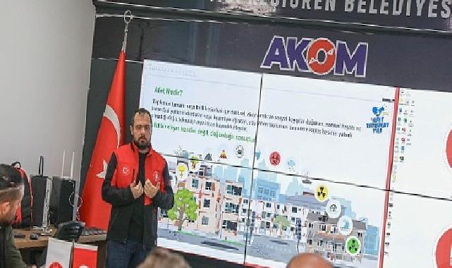 Keçiören Belediyesi’nden İşçiye Yangın Söndürme Eğitimi