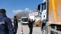 Keçiören’de Dronla Hafriyat Kamyonu Kontrolü