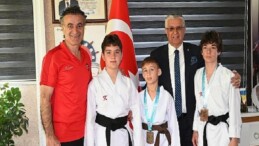 Kemer Belediyesi karate ekibinden iki madalya